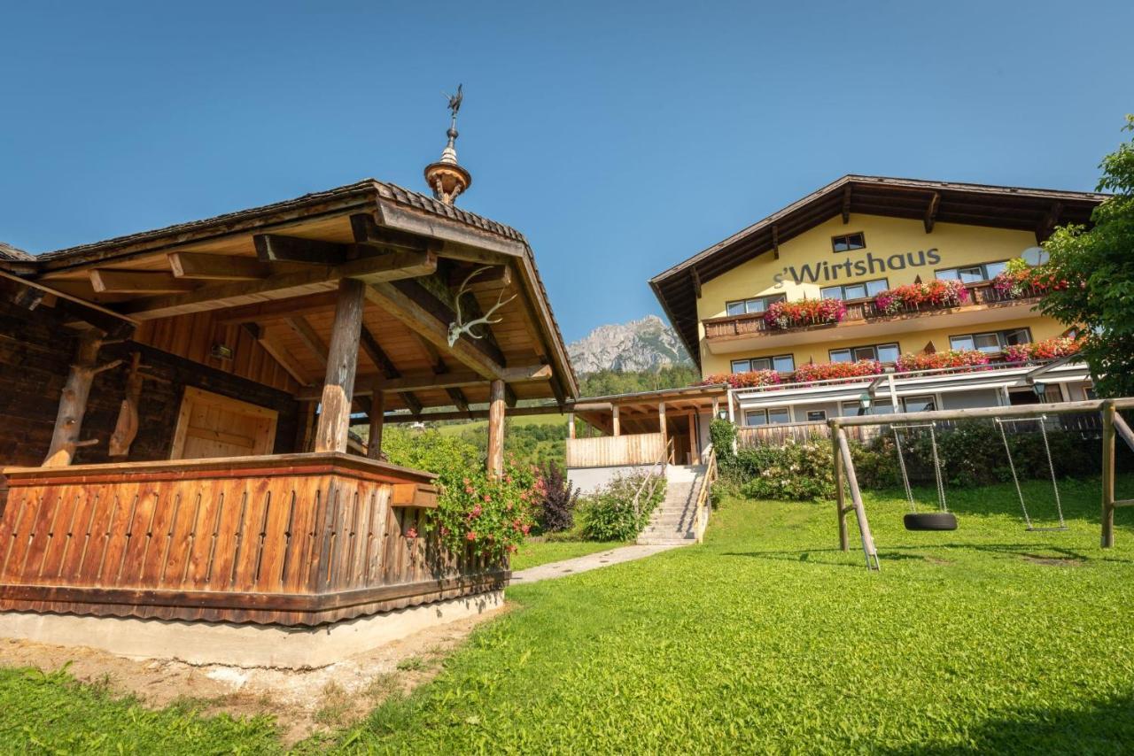 Bed and Breakfast s'Wirtshaus Familie Aigner Grobming Exterior foto