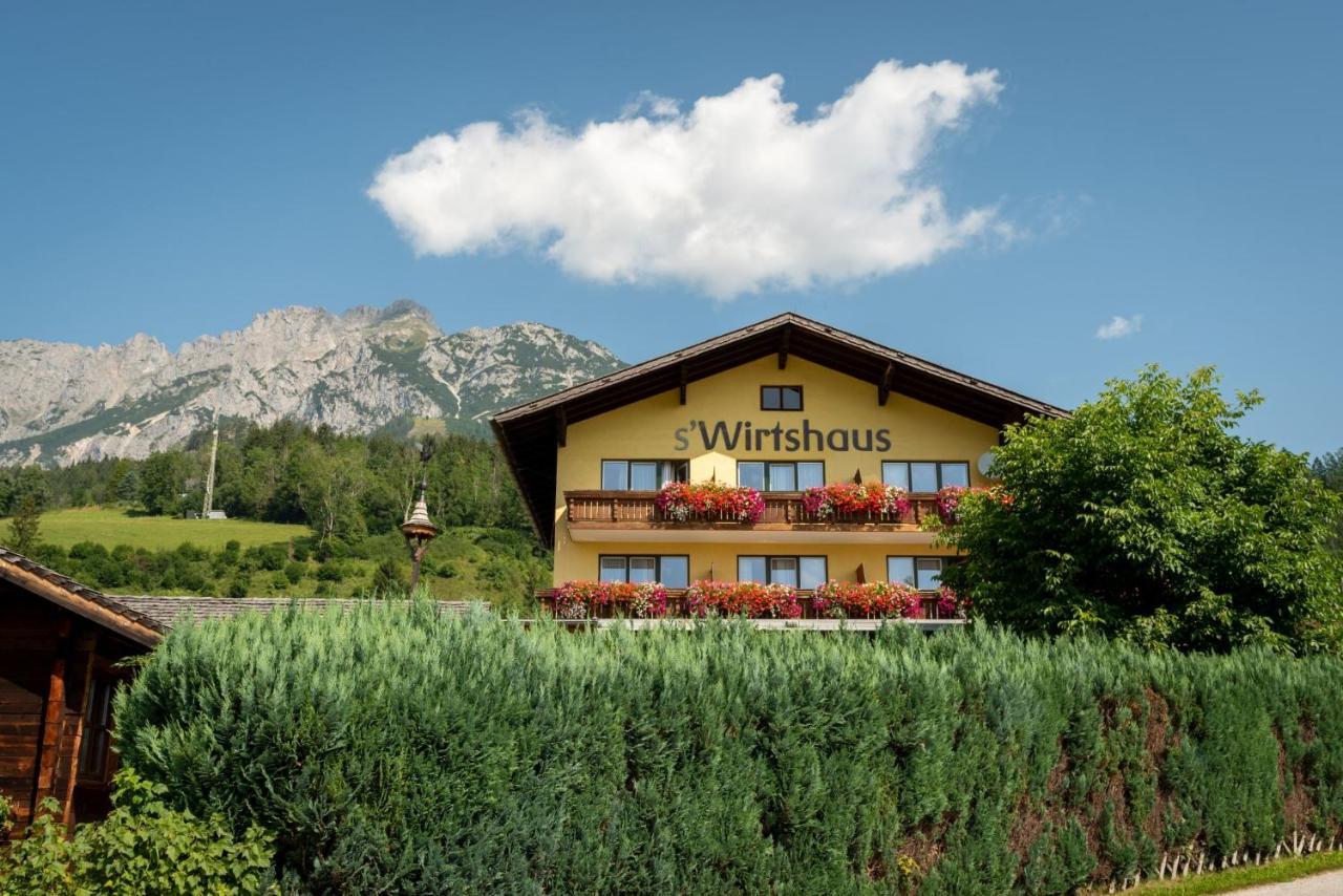 Bed and Breakfast s'Wirtshaus Familie Aigner Grobming Exterior foto